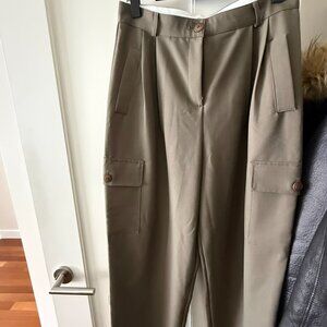 Frankie Shop Army Green Large Trousers